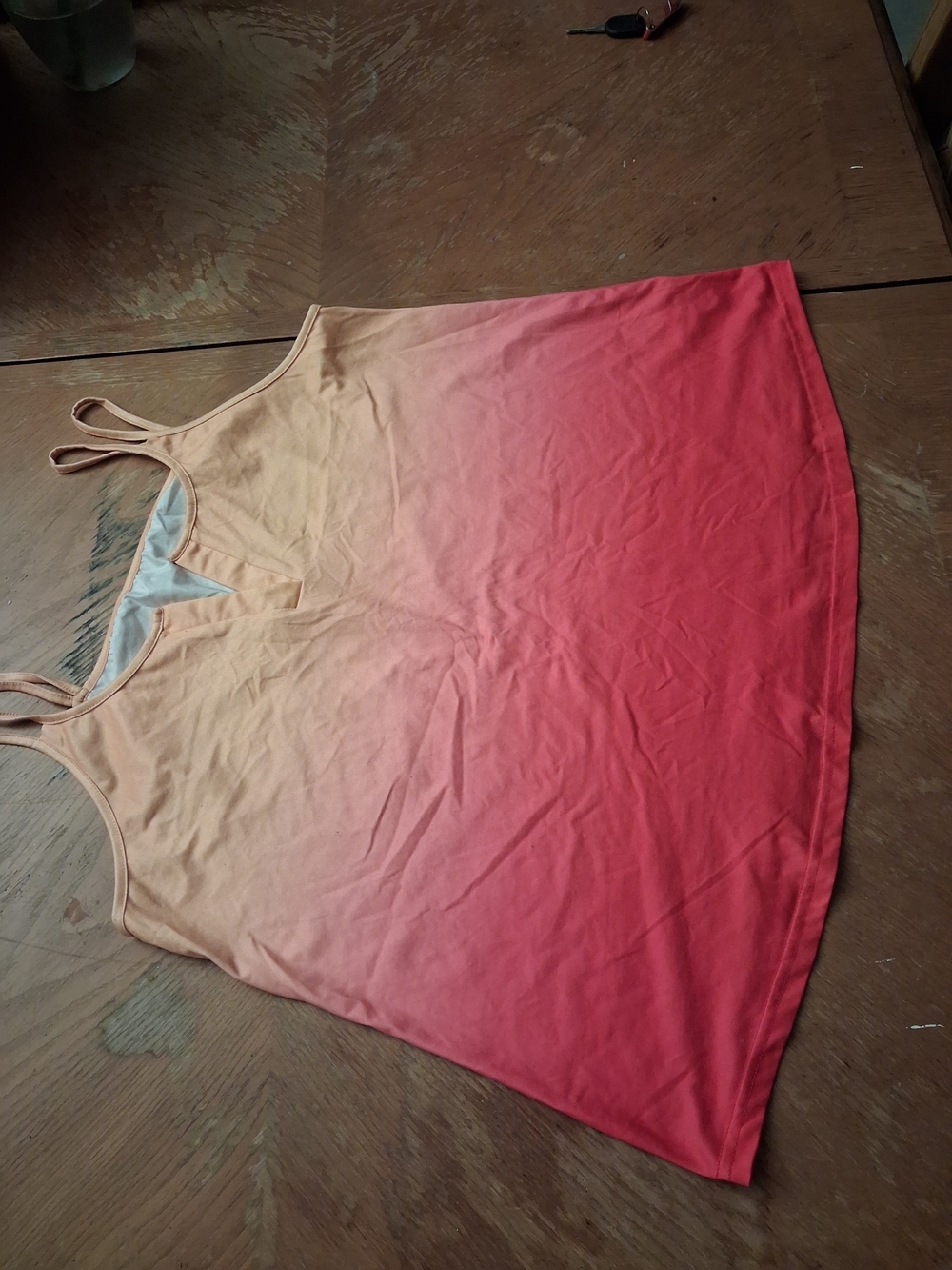 SHEIN Pink Curve 2XL Labeled Tank Top
